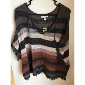 American Eagle poncho